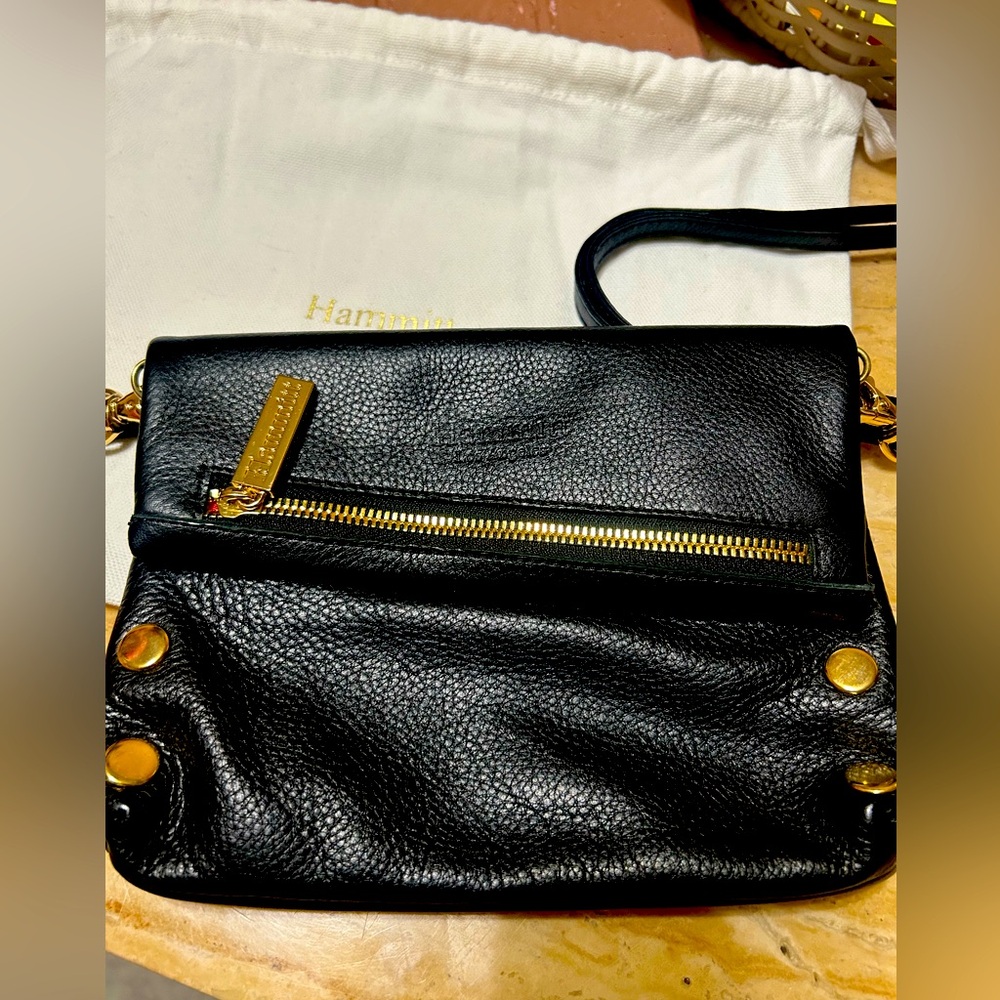 Hammitt - VIP small Limited Edition | Black Bitters, Bronze Gold Hardware used